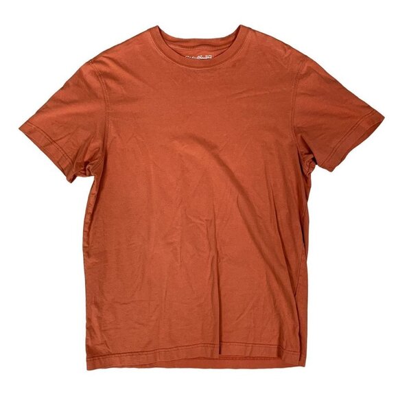 Eddie Bauer Orange Essential Classic Blank T-Shirt Size Medium - Picture 1 of 4